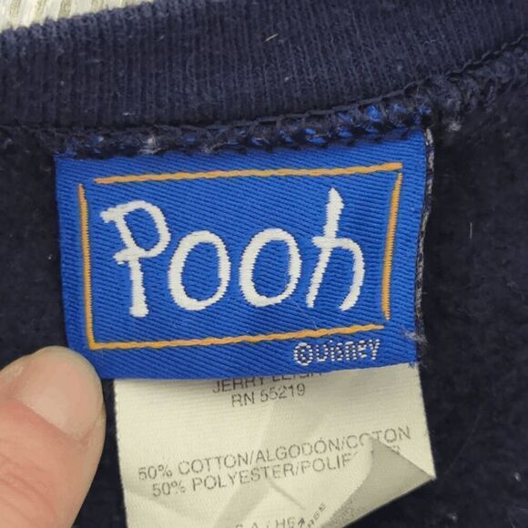 Vintage Disney Pooh Women’s M/L Jerry Leigh Pullover Crewneck Sweater - Picture 6 of 7